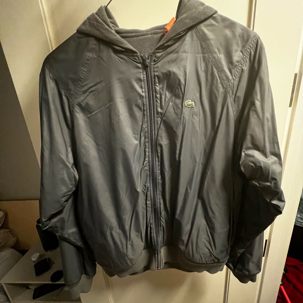 Gray Reversible Lacoste Jacket (size 5)